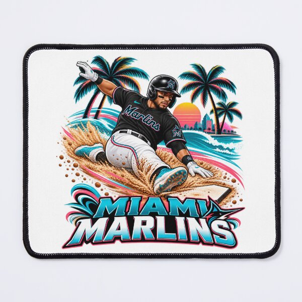 Item preview, Miami Marlins: Sunset Slide Into Paradise designed and sold by Dresut.