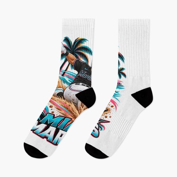 Item preview, Miami Marlins: Sunset Slide Into Paradise designed and sold by Dresut.