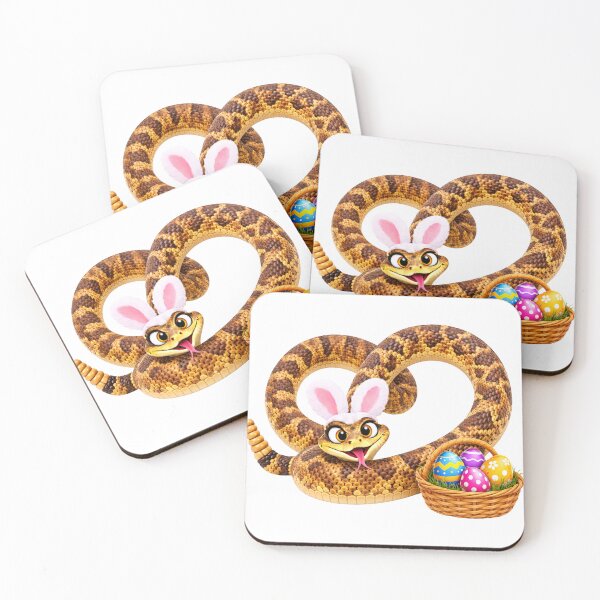 Item preview, Playful Prairie Rattlesnake Easter designed and sold by Sillytoe.