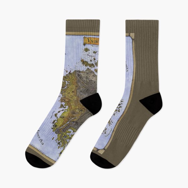 Item preview, Vvardenfell Map designed and sold by DeviantMerch.