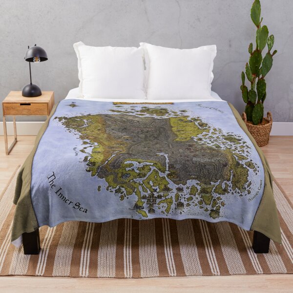Item preview, Vvardenfell Map designed and sold by DeviantMerch.