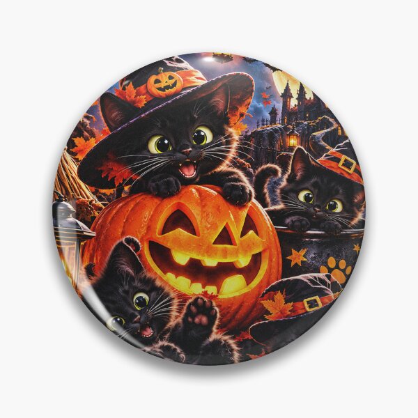 Item preview, Czarne Kotki i Magiczna Noc Halloween II designed and sold by Visual Arts Sławomir Grzanek.