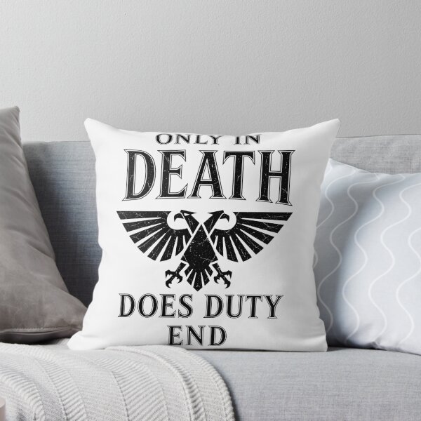 Item preview, Only In Death Does Duty End - Warhammer 40k Imperial Aquila Shirt designed and sold by BravenBold.