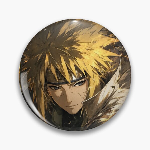 Item preview, Minato | Yellow Flash Shinobi Warrior – Lightning Aura Japanese Anime Art designed and sold by Dyan4.
