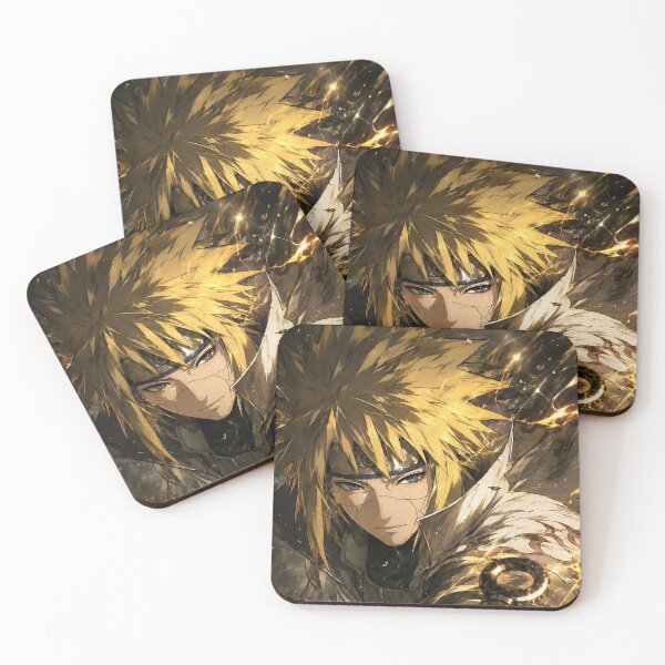 Item preview, Minato | Yellow Flash Shinobi Warrior – Lightning Aura Japanese Anime Art designed and sold by Dyan4.