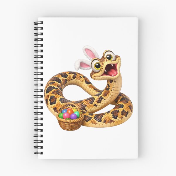 Item preview, Cheerful Puff Adder Easter designed and sold by Sillytoe.