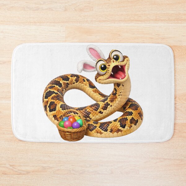 Item preview, Cheerful Puff Adder Easter designed and sold by Sillytoe.