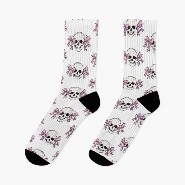 Item preview, Skull with Pink Ribbons - Dark Coquette Aesthetic Y2K designed and sold by conamor-bymel.