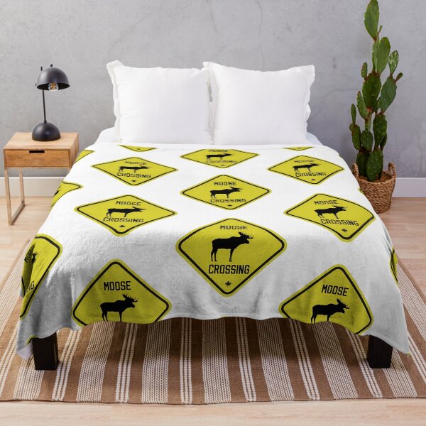 Item preview, Canada Moose Road Sign designed and sold by banisters.