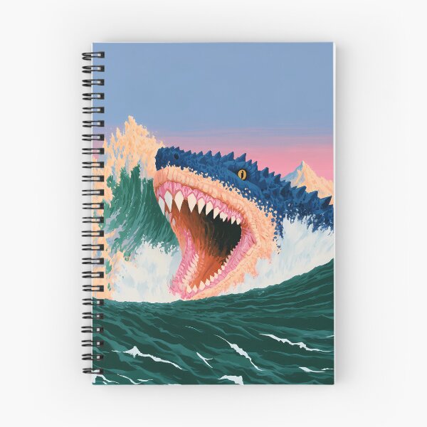 Item preview, Giant Sea Monster Waves Ocean Art designed and sold by Lunat1kk.
