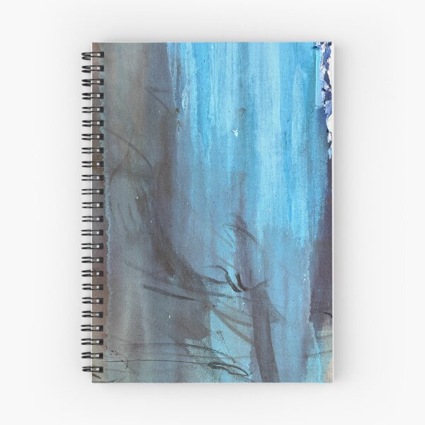 Item preview, Turquoise Abstract with Dark Lines and Drips designed and sold by Gela Mikava.