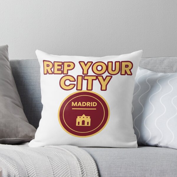 Item preview, Rep Your City Madrid Badge Design designed and sold by JiderichHub.
