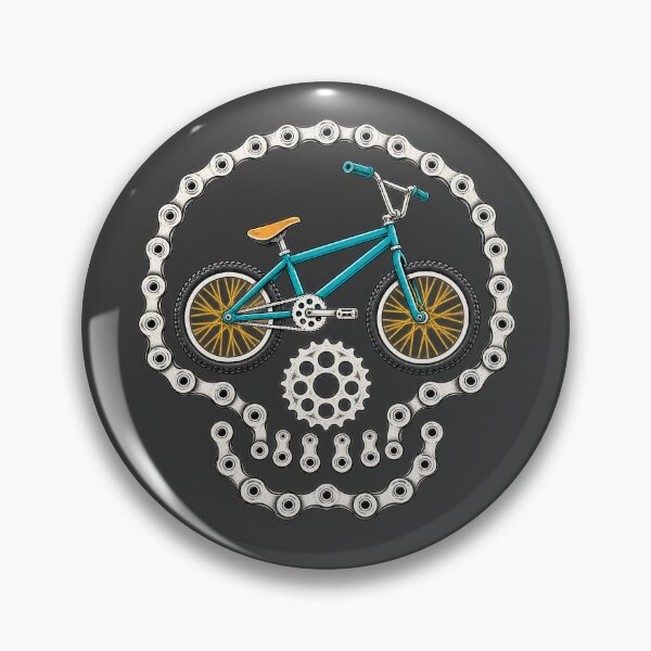Item preview, BMX Chain Skull designed and sold by Grove of Things.
