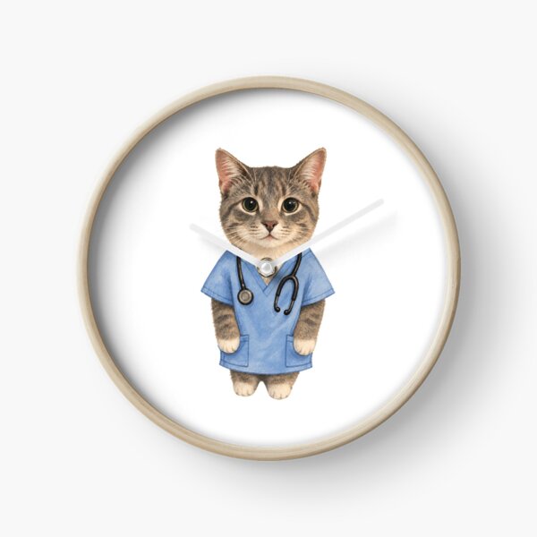 Item preview, doctor cat designed and sold by ealynch.