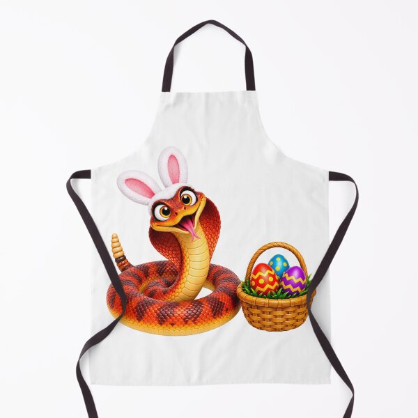 Item preview, Playful Red Spitting Cobra Easter designed and sold by Sillytoe.