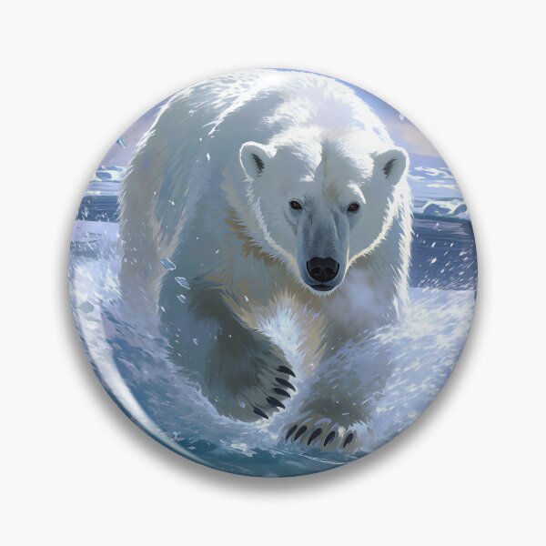 Item preview, Polar Bear in Arctic Cave designed and sold by The Deep Studio.