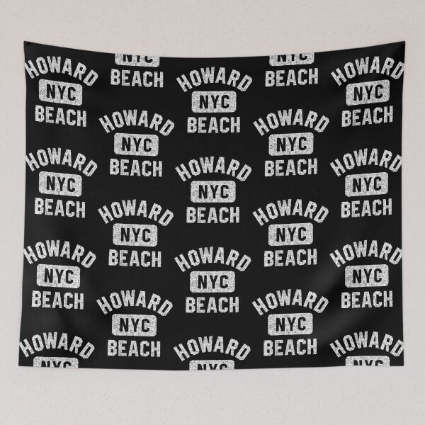Item preview, Howard Beach Queens Nyc Gym Style Distressed White Print designed and sold by messiona.