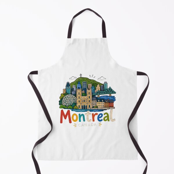 Item preview, Hand Drawn Montreal Canada Travel Souvenir Landmark Gift designed and sold by banisters.