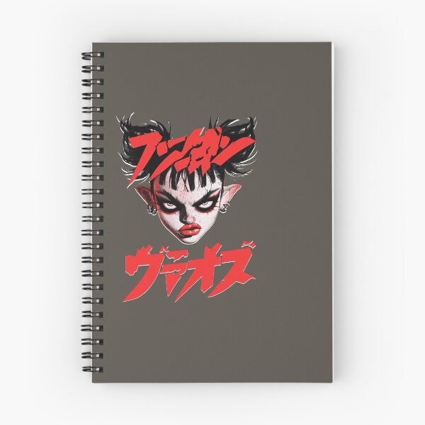 Item preview, Gothic Manga Girl Face Japanese Katakana Horror Art designed and sold by peterdesigns.
