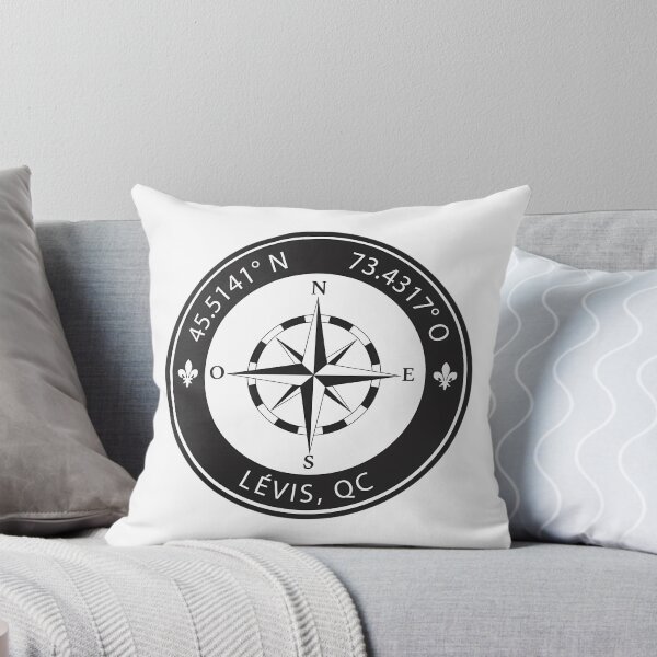 Item preview, Lvis Quebec Geographical Coordinates designed and sold by banisters.