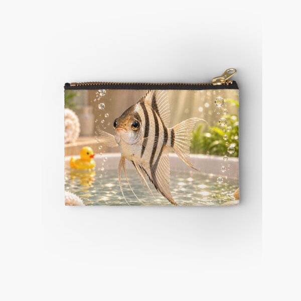 Item preview, Whimsical Angelfish Bathtub designed and sold by Sillytoe.