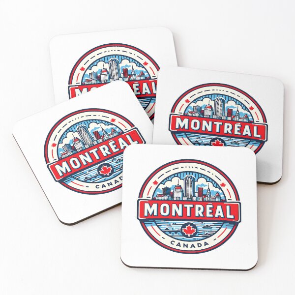 Item preview, Montreal Canada Sticker - Vibrant Cityscape Design Durable Travel Decal Perfect Souvenir  Gift designed and sold by banisters.