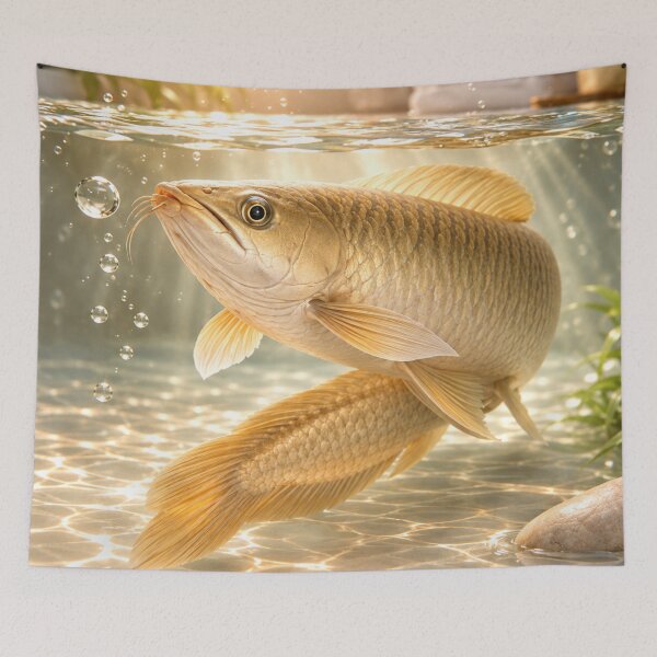 Item preview, Golden Arowana Bathtub designed and sold by Sillytoe.