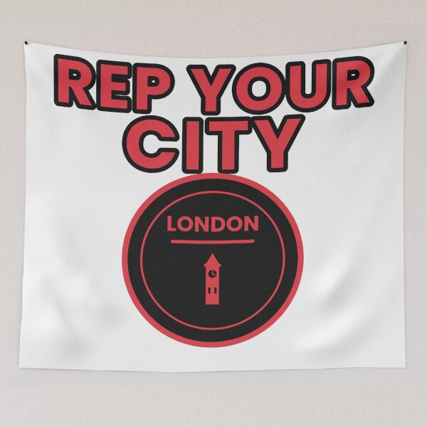 Item preview, Rep Your City London Badge Design designed and sold by JiderichHub.