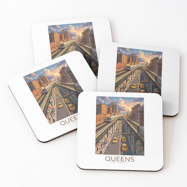 Item preview, Queens New York Nyc - Travel Art designed and sold by messiona.