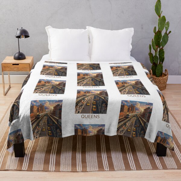 Item preview, Queens New York Nyc - Travel Art designed and sold by messiona.
