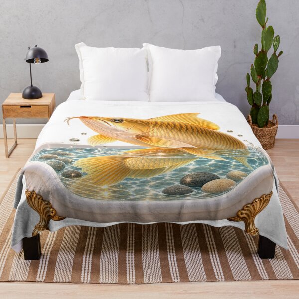 Item preview, Whimsical Arowana Bathtub designed and sold by Sillytoe.