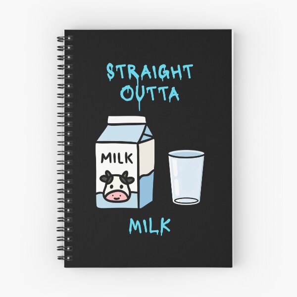 Item preview, Straight Outta Milk (Milk Humor) designed and sold by LoveWhatYouDo.