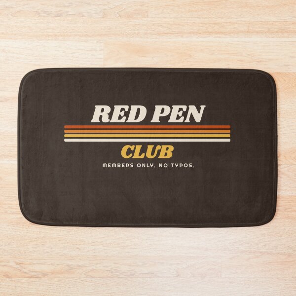 Item preview, Red Pen Club Retro 70s Funny Editor Humor designed and sold by danielliamgill.