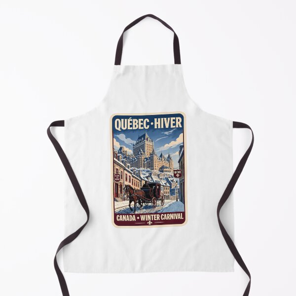 Item preview, Quebec Canada Winter Chteau Frontenac Vintage designed and sold by banisters.