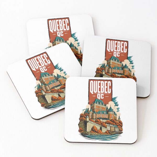 Item preview, Quebec City Quebec Canada Vintage Travel Tourism Souvenir designed and sold by banisters.