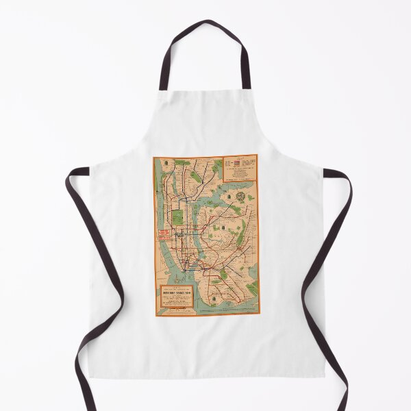 Item preview, Vintage New York City Subway Map designed and sold by messiona.