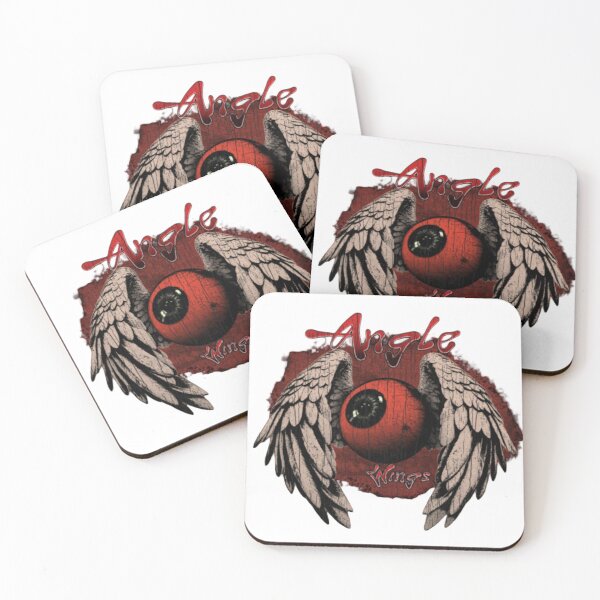 Item preview, Red Eyeball with Angel Wings designed and sold by infinitevoidds.