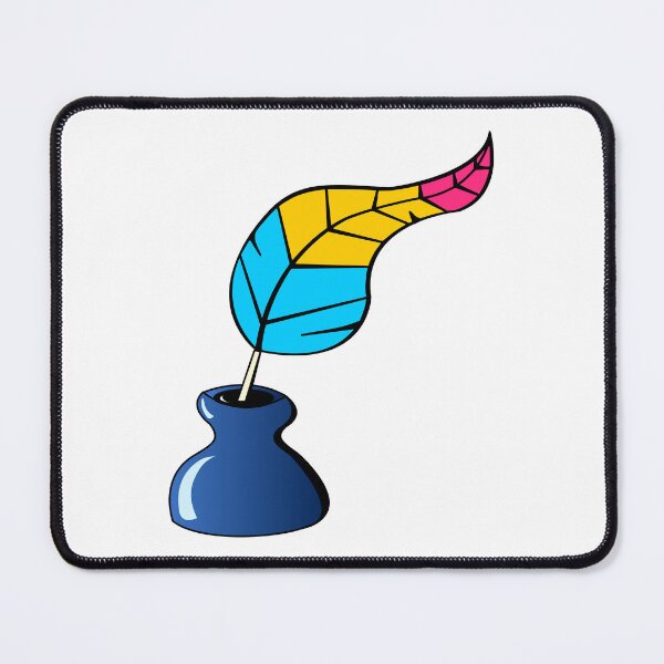 Item preview, Pansexual Quill Pride Flag designed and sold by HarveyHandcraftsandDesigns.