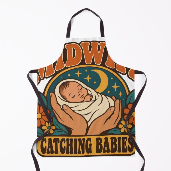 Item preview, Midwife Gift - Catching Babies designed and sold by RedRubyBubble.