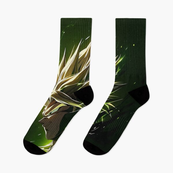 Item preview, Legendary Golden-Haired Warrior – Neon Green Energy Dark Anime Art designed and sold by Dyan4.