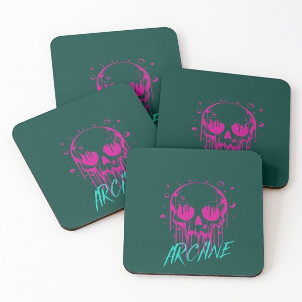 Item preview, Arcane Drip Skull Fantasy Aesthetic Artwork designed and sold by TheBunhomie.