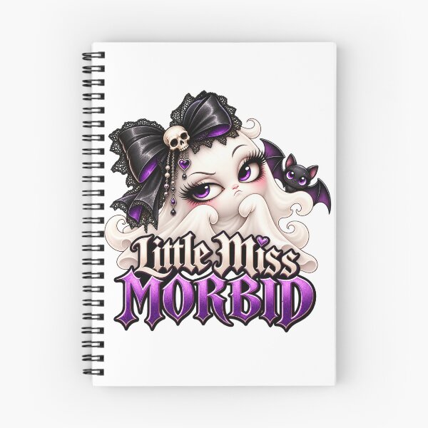 Item preview, Cute Gothic Ghost Little Miss Morbid designed and sold by J-CCreations.