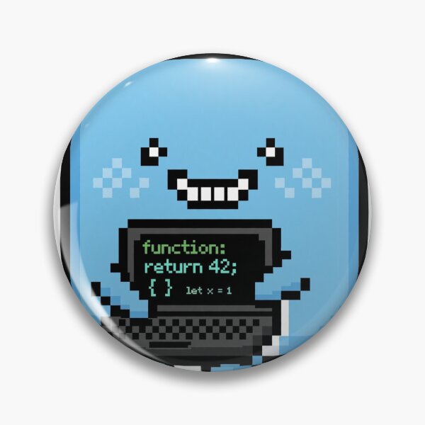 Item preview, Cute Programmer Pixel Monster Coding designed and sold by BLUBO~.