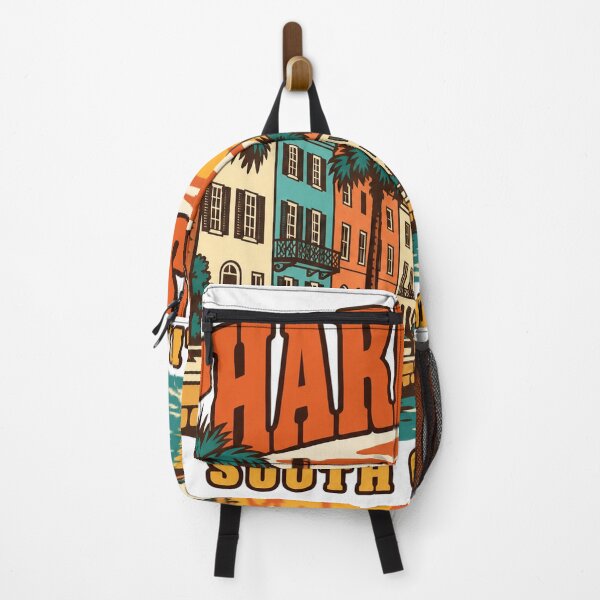 Item preview, Charleston Gift - Vintage Charleston South Carolina Travel Art designed and sold by RedRubyBubble.