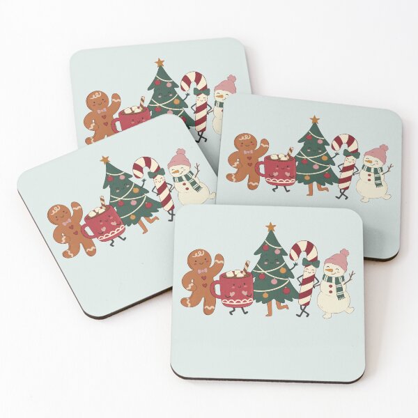 Item preview, Gingerbread and Friends Bring Christmas Cheer to Life designed and sold by FreshVibe Prints.