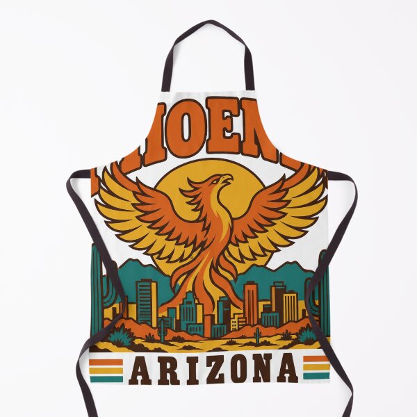 Artikelvorschau, Phoenix-Geschenk – Vintage-Reisekunst aus Phoenix, Arizona entworfen und verkauft von RedRubyBubble.