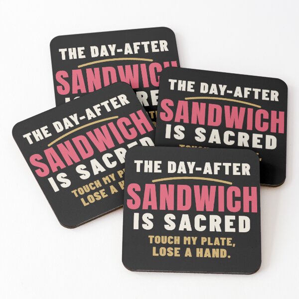 Item preview, The Day-After Sandwich Is Sacred Leftovers Humor designed and sold by T-J-WHATEVER.