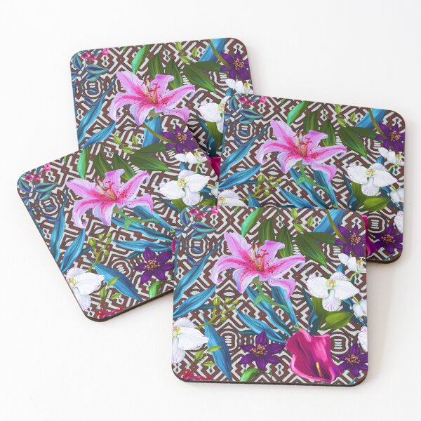 Item preview, Tropical Flowers designed and sold by dzawadesigns.
