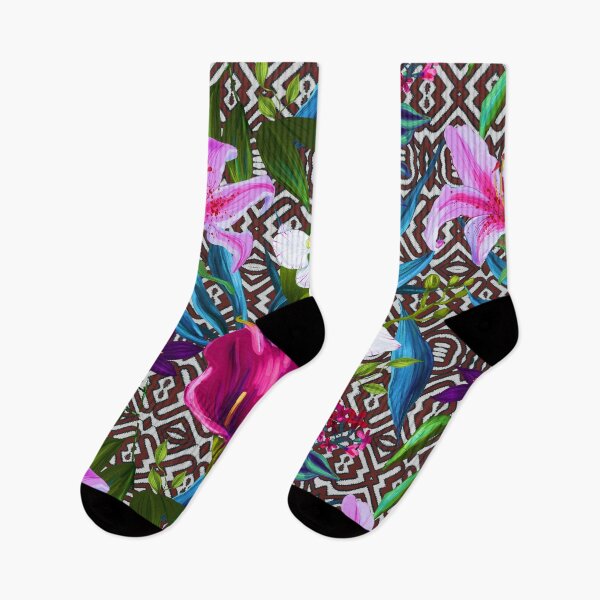 Item preview, Tropical Flowers designed and sold by dzawadesigns.