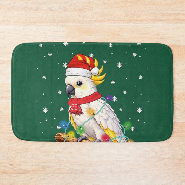 Item preview,  Christmas cockatoo Xmas Cockatoo,Australian Christmas bird Cockatoo Gift Men  women kids designed and sold by Taylor  ART.